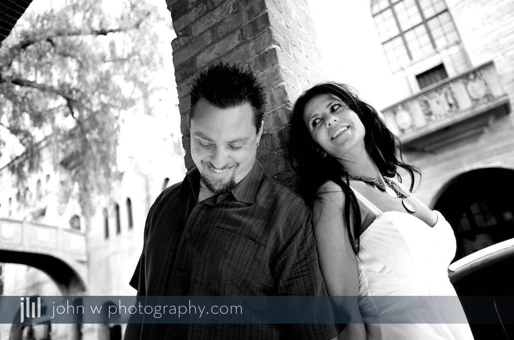 Orange County Wedding Photographer John W Photography Riverside Mission Inn Engagement Casual Portraits Nikon D3s