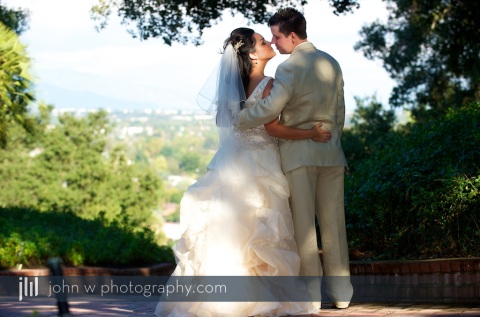 Sierra La Verne CA Country Club Wedding Outdoor Gazebo SoCal 