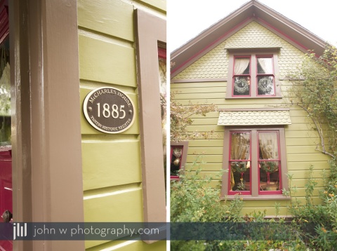 McCharles House in Tustin CA Orange County Vintage Style Wedding Photographer John W Photography